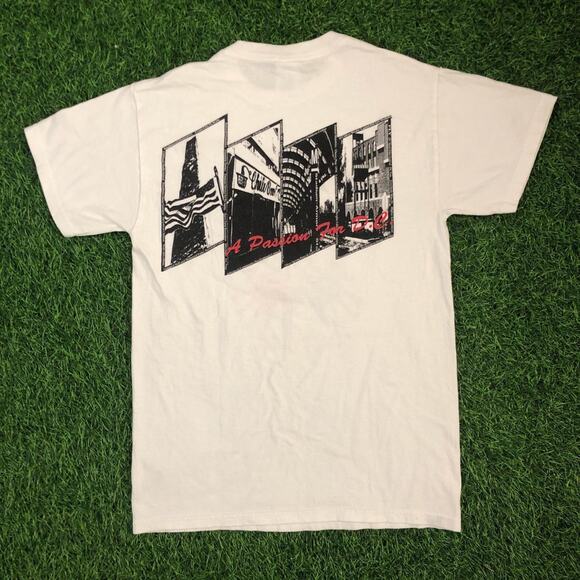 White 2010 American University Hand Star Graphic Tee - Picture 2 of 6